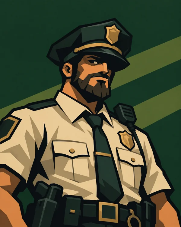 Police role artwork